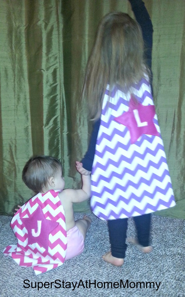 Did you know that Super Hero capes can make you run faster and jump higher?